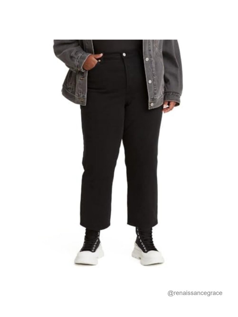 High Rise Straight Leg Jeans Lift Flatter Backside Stretch